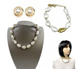 Parure De Perles Baroques