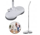 Balai -mop Pivotant Rechargeable Avec Manche Extensible Et Réservoir De 200 Ml
