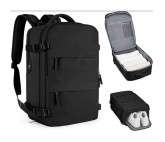 Sac à Dos De Cabine D'avion 40x20x25 Avec Pochette Anti-vole, Compartiment Pour Chaussures Et Résistante à L'eau
