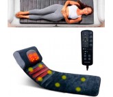 Tapis De Massage Shiatsu Avec 8 Moteurs Et Chaleur Lombaire