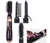 Set Brosse Et Fer à Friser 4 en 1 Avec Deux Niveaux De Puissance